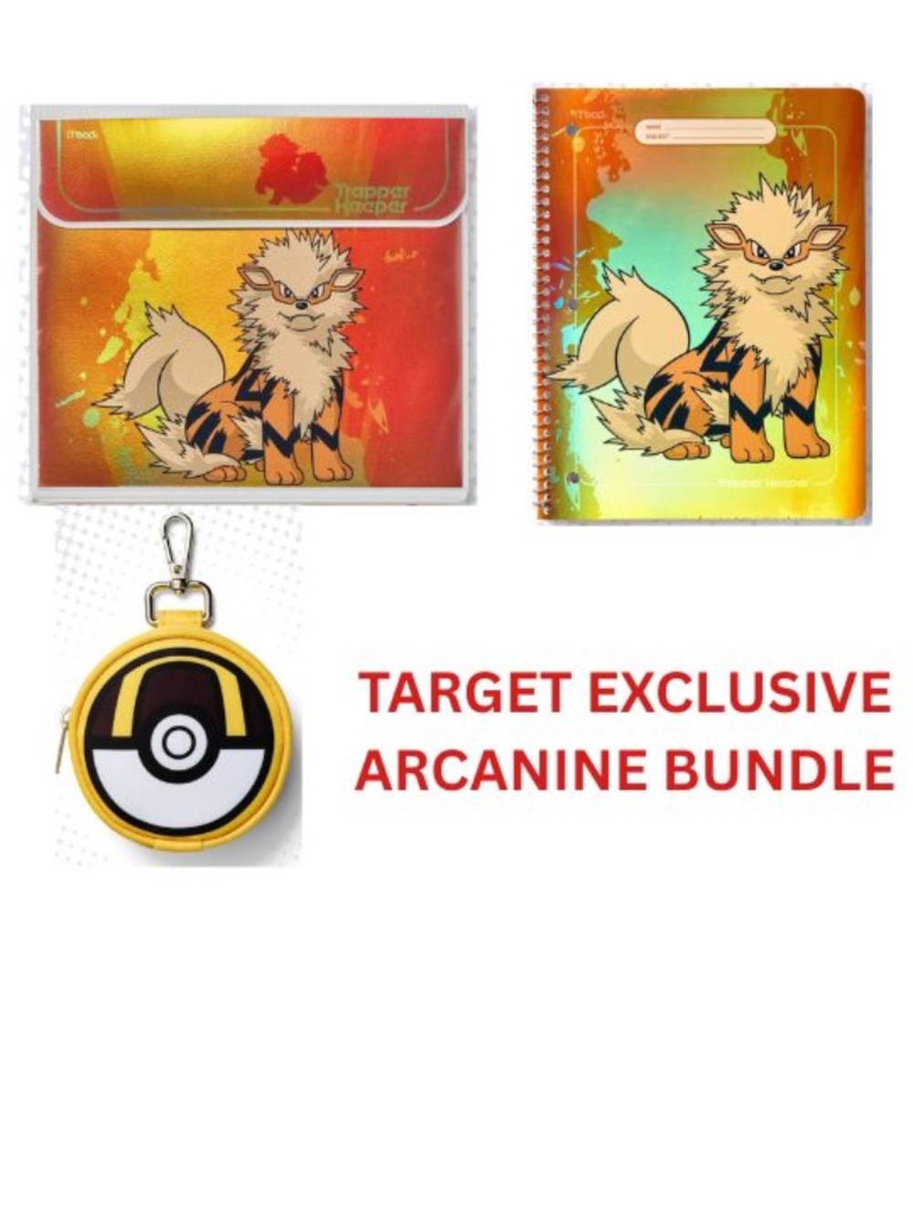 Pokémon x Target 30th Anniversary BUNDLE: ARCANINE - RARE SOLD OUT